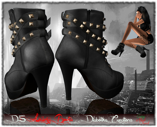 **DS** Rambo boots black