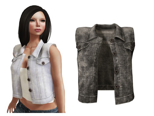 Jaqueta Jeans feminina