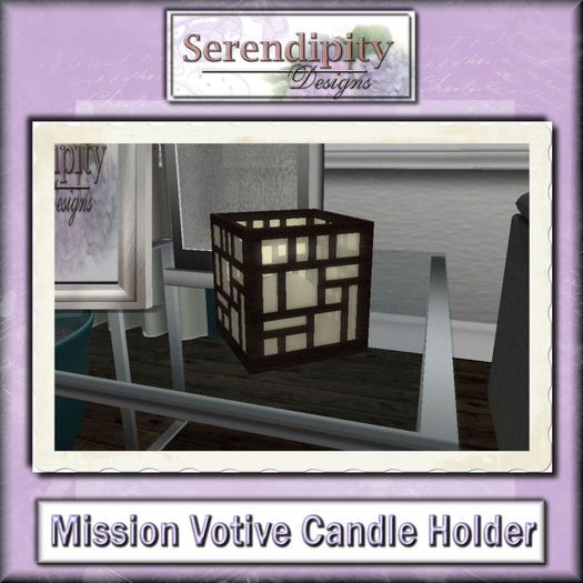 Serendipity Designs - Mission Votive Candle
