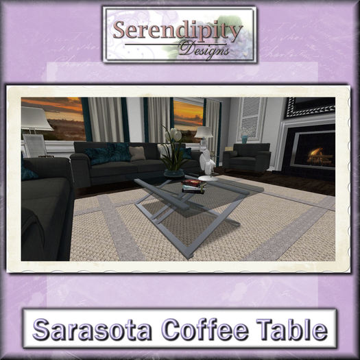 Serendipity Designs - Sarasota Coffee Table (boxed)