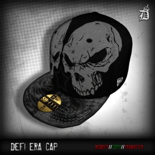 DEF! Era Cap / Back 2 Skulls / Black 