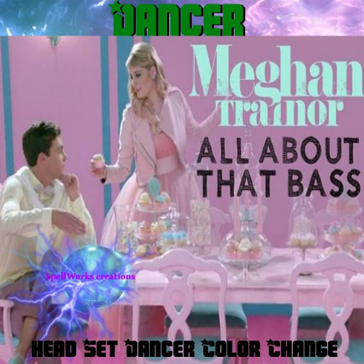 :::...All About that Bass Headset Dancer...:::color change