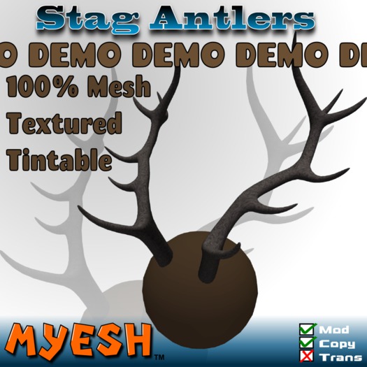 [MYESH] Stag Antlers - Demo