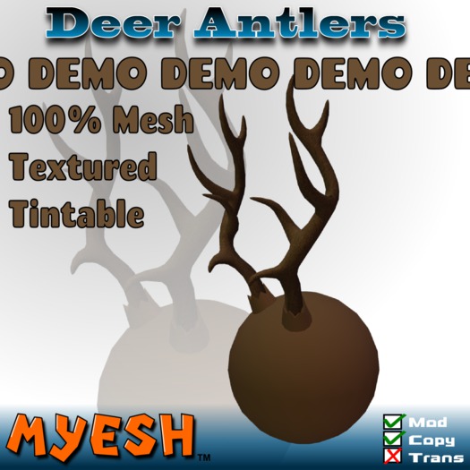 [MYESH] Deer Antlers v1.1 (Demo)