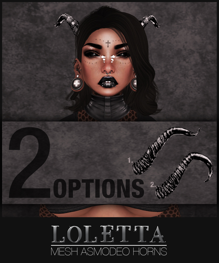*LoleTTa* Mesh Asmodeo Horns