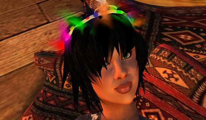 Christmas Lights Tiara