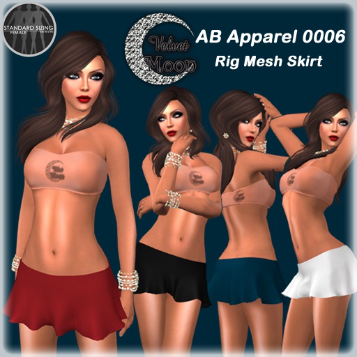 :.VM.: AB_Apparel_0006 - Rig Mesh Skirt