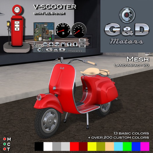 G&D MOTORS V-Scooter