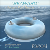 [CIRCA] - "Seaward" Female Pool Floatie - Skye