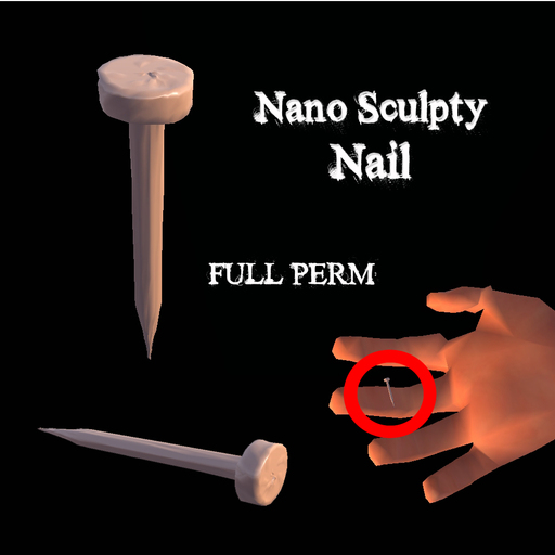 Nano Sculpty Nail - FULL PERM