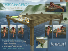 [CIRCA] - "Seaward" Beach Dock - Medium Wood (M/T)