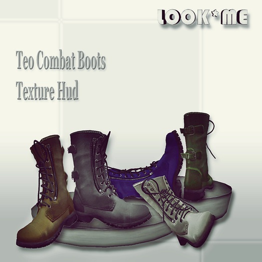 Look*Me Teo Combat Boots