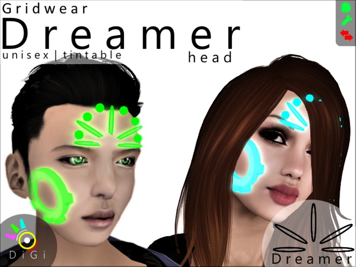 Gridwear H1 - "Dreamer" (Head)