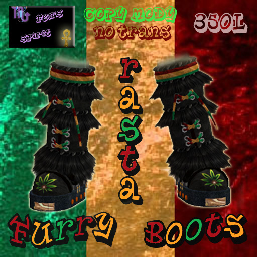 FEN'S SPIRIT RASTA 2 FURRY BOOTS