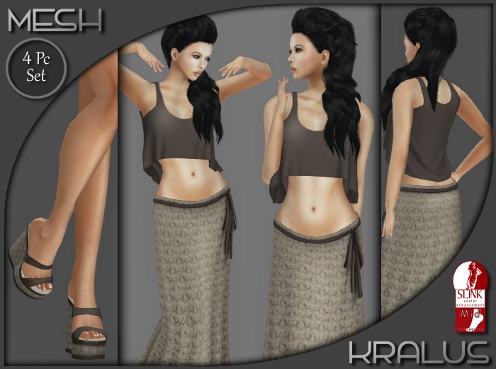 ::KRALUS:: Mesh : Serenity : Pink :