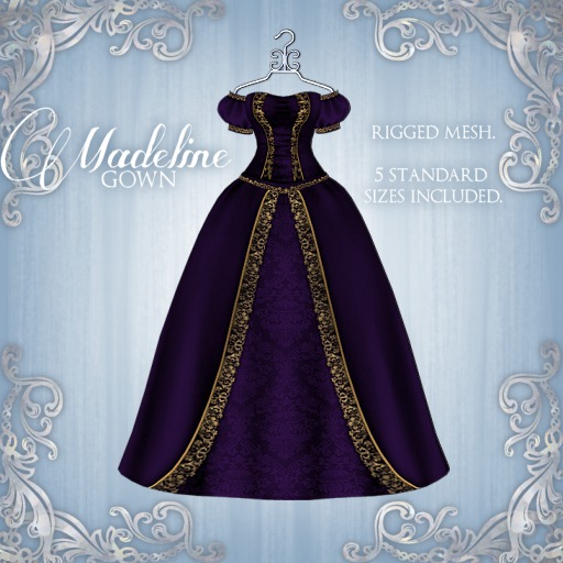 [K~*~S] Madeline - Gown - Amethyst
