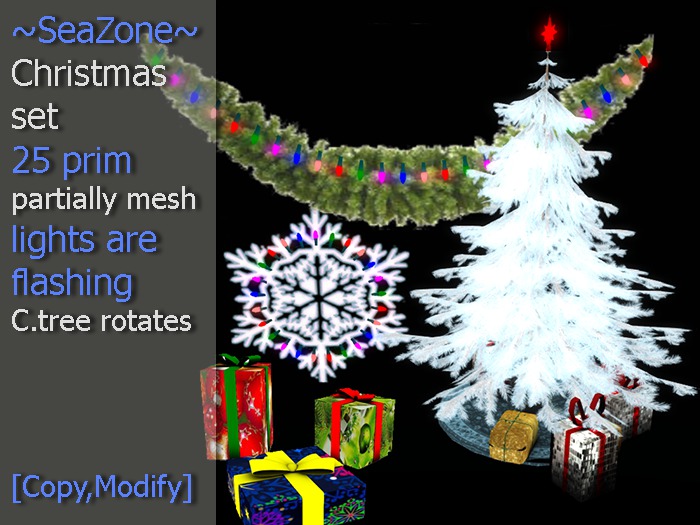 ~SeaZone~ Christmas set  [Copy,Modify]