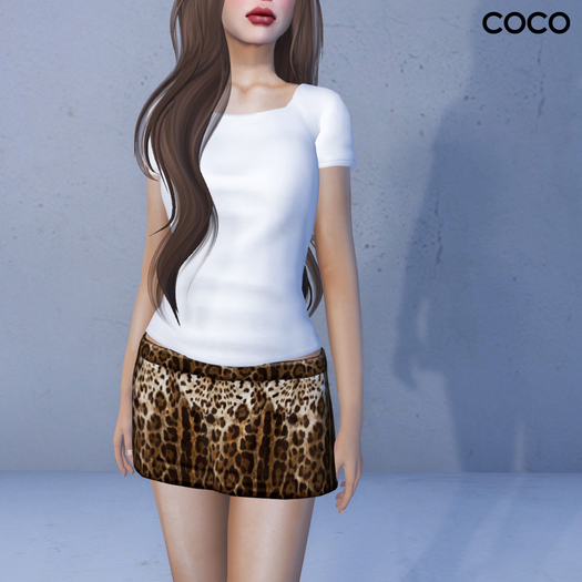 *COCO*_MiniSkirt_Leopard