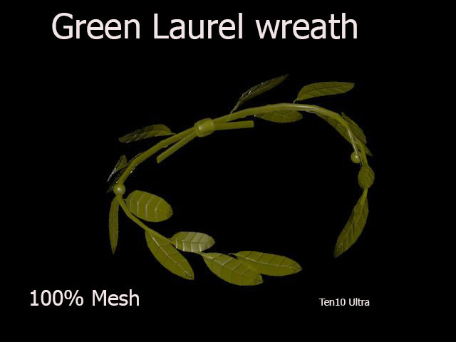 1010 -Green Laurel wreath v2