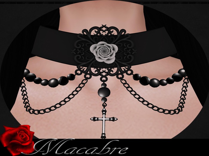 +MC+Collar Rose'S Tentation White