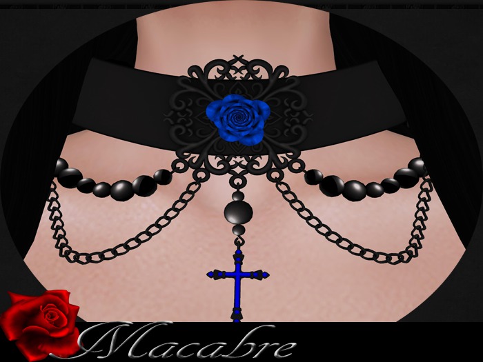 +MC+Collar Rose'S Tentation Blue