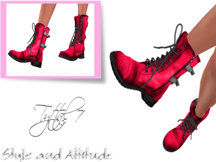 ''TYTTAL 7''Boots RED
