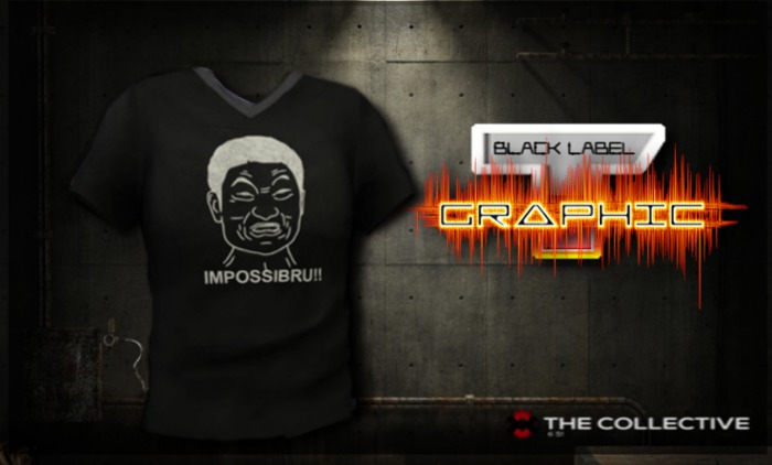 *The Collective* Black Label Vneck Impossibru Box