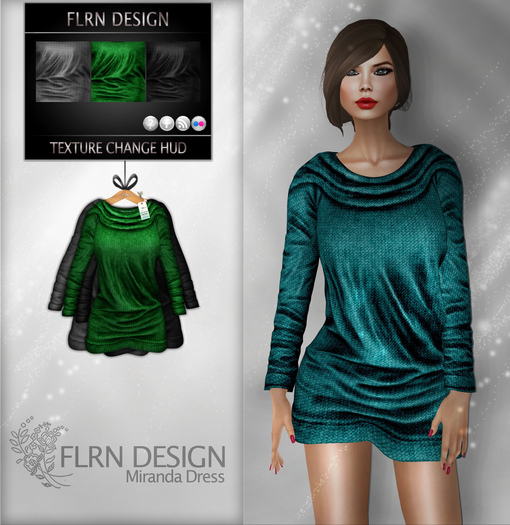 [FLRN] Miranda Dress Green