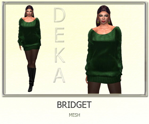 DEKA - BRIDGET dark green