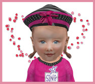 Pat A Kake Baby Tux Red