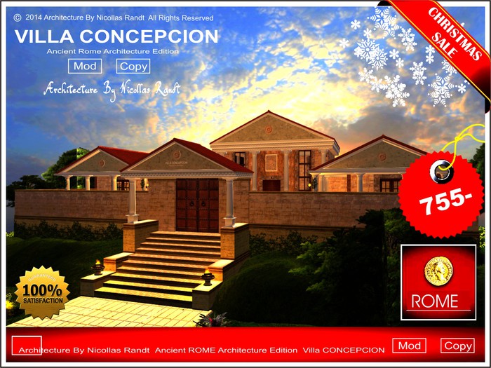 Promo sale Roman Villa CONCEPCION