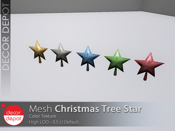 [DD] - FULL PERM Christmas Tree Star