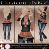 Custom iNKZ - December Outfit! Updated with Appliers, Belt and Tattoo! {PROMO}