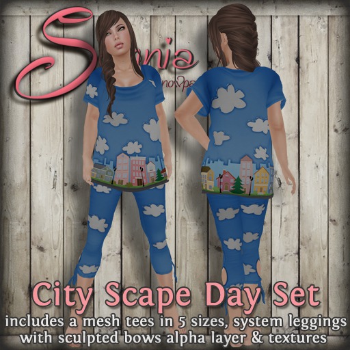 .: Somnia :. City Scape Day Set {Crated}