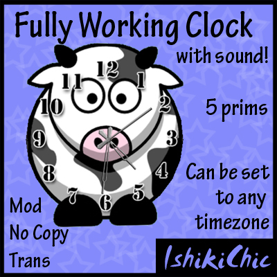 >IC< Cow Clock - Fully Working