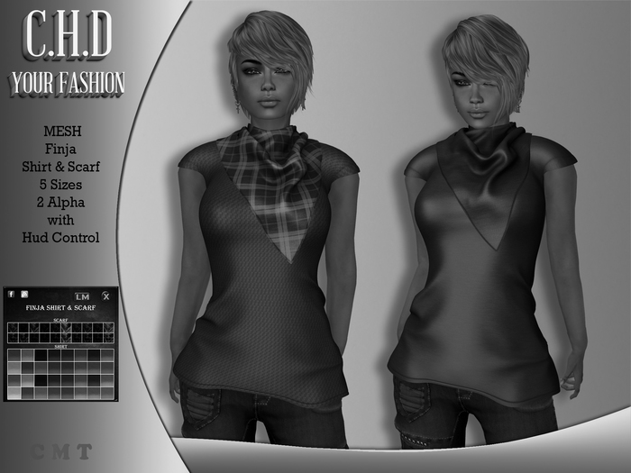 Demo [C.H.D] Finja Shirt & Scarf