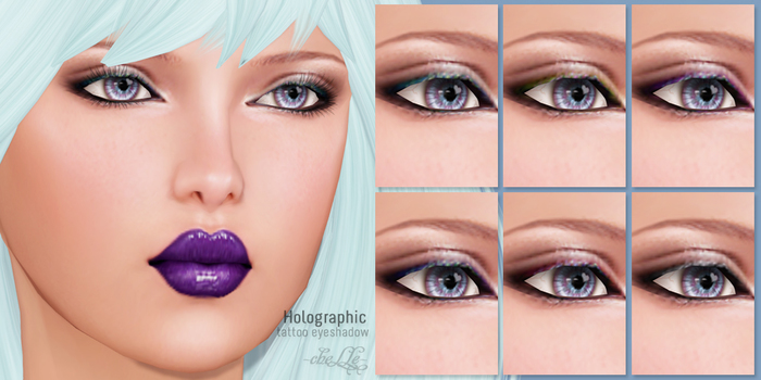[BOXED] cheLLe (eyeshadow) Holographic
