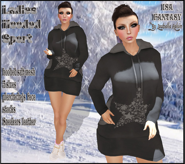Ladies Hooded Sport