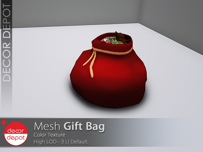 [DD] - FULL PERM Santa Bag w/gifts