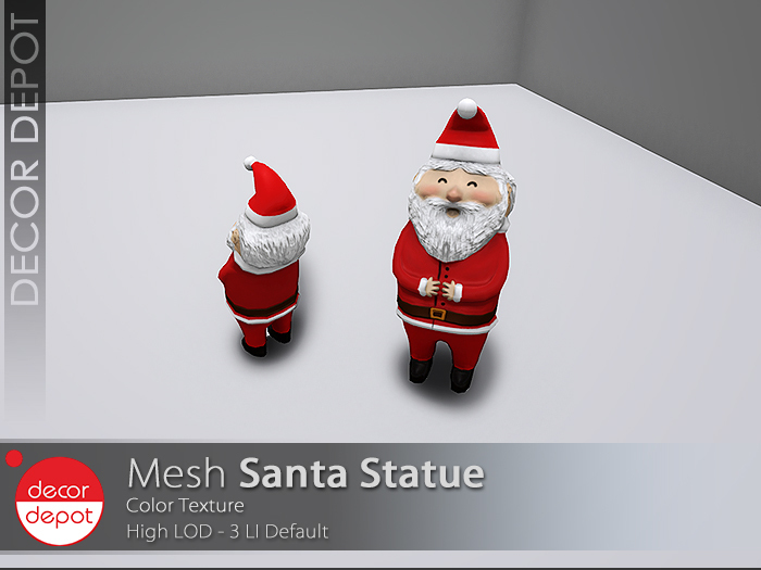 [DD] - FULL PERM  Estatua de Santa