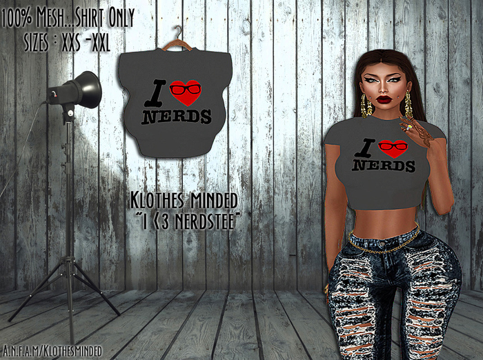::KM:: I <3 Nerds Tee