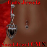 Caged Heart Belly Jewel