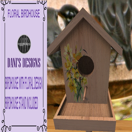 Floral Birdhouse