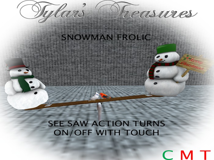 .:TT:.  SNOWMAN FROLIC  BOXED