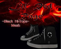 .:LRR:. Mesh Hightops black