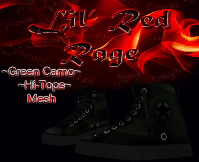 .:LRR:. Mesh Hightops Camo Green