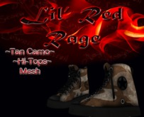 .:LRR:. Mesh Hightops Camo Tan