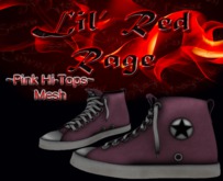.:LRR:. Mesh Hightops pink
