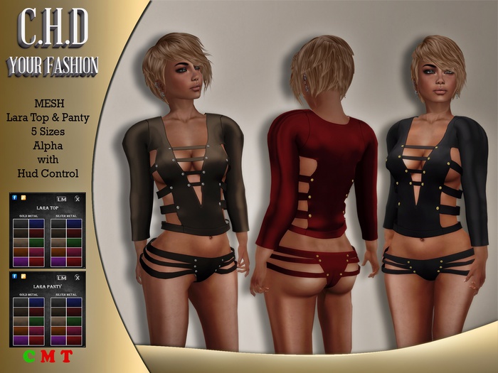 [C.H.D] Lara Top & Panty