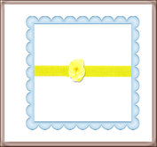 Pat A Kake Yellow NB Headband